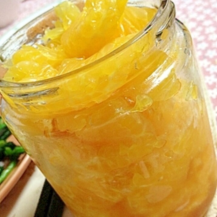 酸っぱい伊予柑助け隊!柑橘類のハチミツ一夜漬け